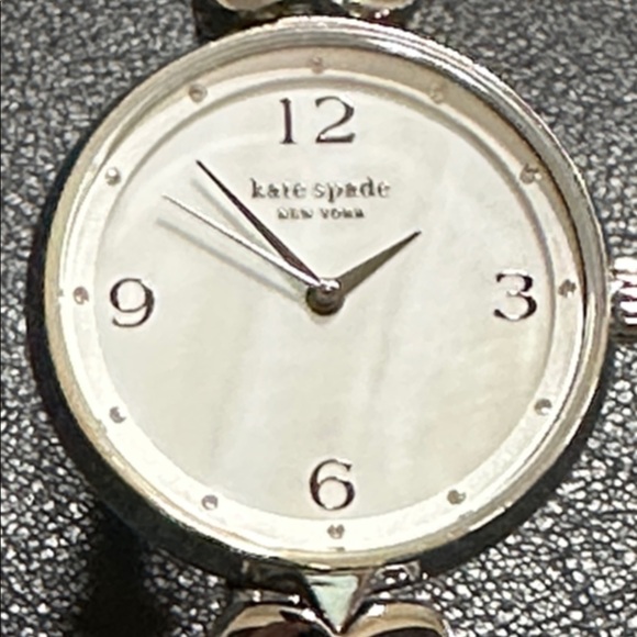 Kate Spade ♠️ New York Hollis Stainless Steel Mother Of Pearl Vintage Watch main image 14